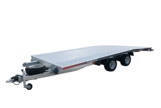 Autopřepravník FOOWEE 5x2,1m 2700kg ALU výplň certifikace VDI 2700